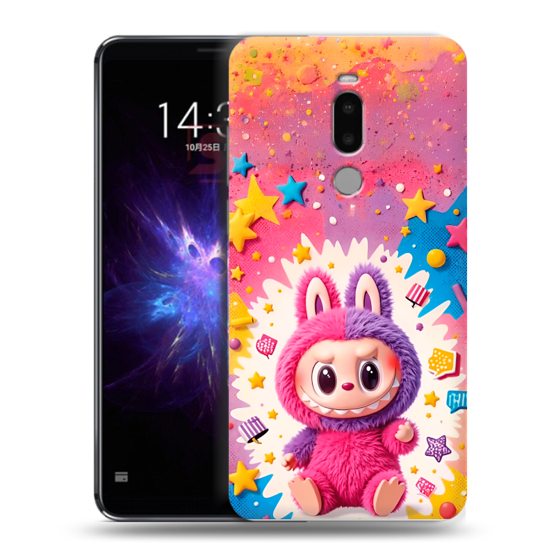 Силиконовый чехол на Meizu Note 8 с принтом Labubu Лабубу Силиконовый чехол на Meizu Note 8 с принтом Labubu Лабубу