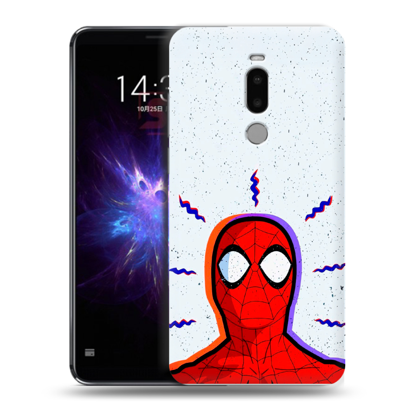 Силиконовый чехол на Meizu Note 8 с принтом Spiderman Человек паук Силиконовый чехол на Meizu Note 8 с принтом Spiderman Человек паук