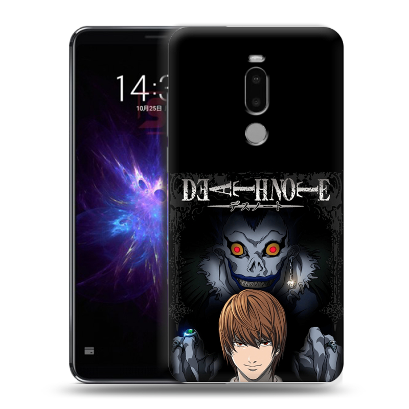 Силиконовый чехол на Meizu Note 8 с принтом Death note Тетрадь смерти Силиконовый чехол на Meizu Note 8 с принтом Death note Тетрадь смерти