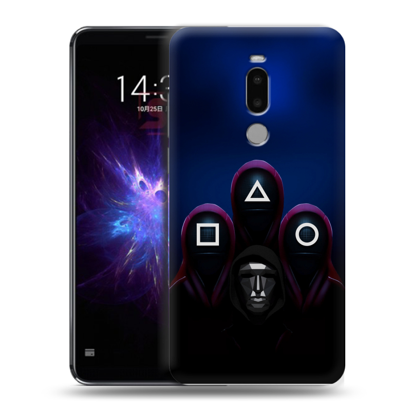 Силиконовый чехол на Meizu Note 8 с принтом Игра Кальмара Силиконовый чехол на Meizu Note 8 с принтом Игра Кальмара