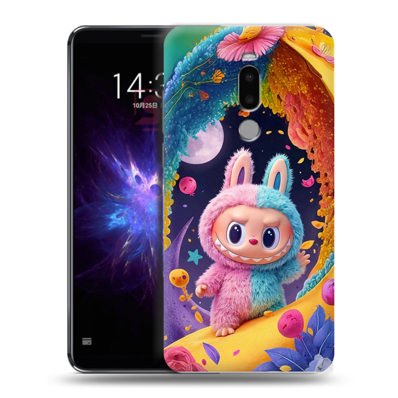 Силиконовый чехол на Meizu Note 8 с принтом Labubu Лабубу Силиконовый чехол на Meizu Note 8 с принтом Labubu Лабубу