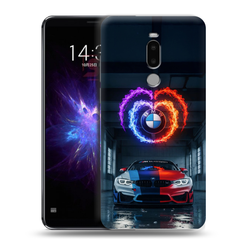 Силиконовый противоударный чехол на Meizu Note 8 с принтом BMW БМВ Силиконовый противоударный чехол на Meizu Note 8 с принтом BMW БМВ