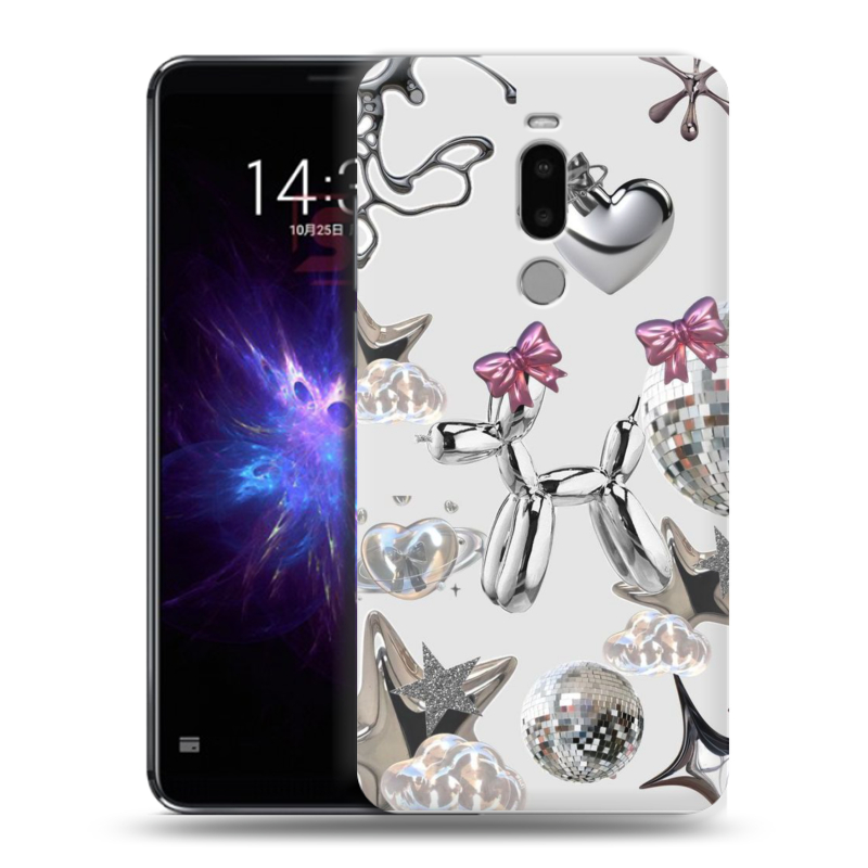 Силиконовый противоударный чехол на Meizu Note 8 с принтом Y2K Силиконовый противоударный чехол на Meizu Note 8 с принтом Y2K