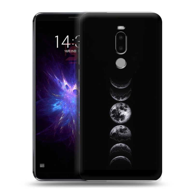 Силиконовый противоударный чехол на Meizu Note 8 с принтом женский Силиконовый противоударный чехол на Meizu Note 8 с принтом женский