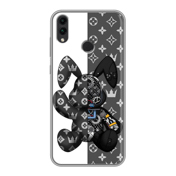 Силиконовый чехол на Huawei Honor 8C с принтом Луи робот Силиконовый чехол на Huawei Honor 8C с принтом Луи робот