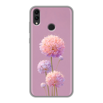 Силиконовый чехол на Huawei Honor 8C с принтом Цветы