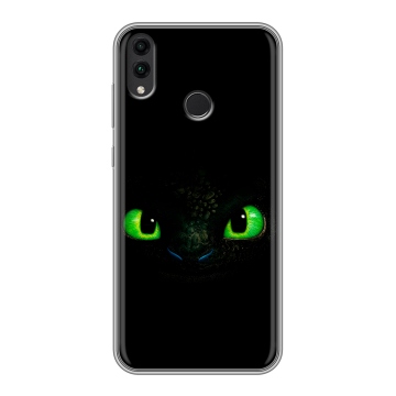 Силиконовый чехол на Huawei Honor 8C с принтом Как приручить дракона Силиконовый чехол на Huawei Honor 8C с принтом Как приручить дракона