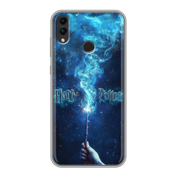 Силиконовый чехол на Huawei Honor 8C с принтом Harry Potter Гарри Поттер Силиконовый чехол на Huawei Honor 8C с принтом Harry Potter Гарри Поттер