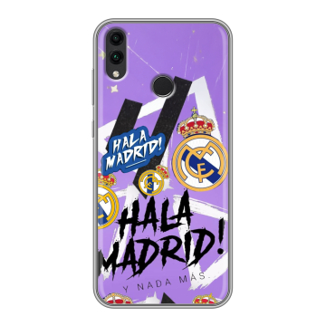 Силиконовый чехол на Huawei Honor 8C с принтом Real Madrid Реал Мадрид Силиконовый чехол на Huawei Honor 8C с принтом Real Madrid Реал Мадрид