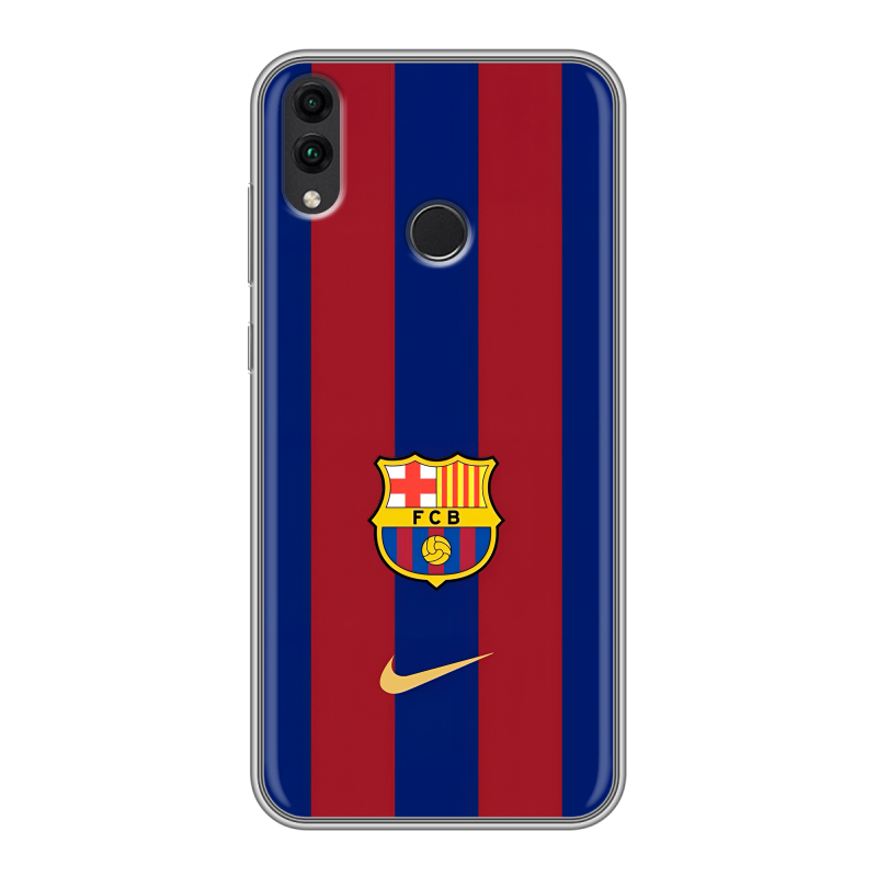 Пластиковый чехол на Huawei Honor 8C с принтом Барселона Barcelona Пластиковый чехол на Huawei Honor 8C с принтом Барселона Barcelona