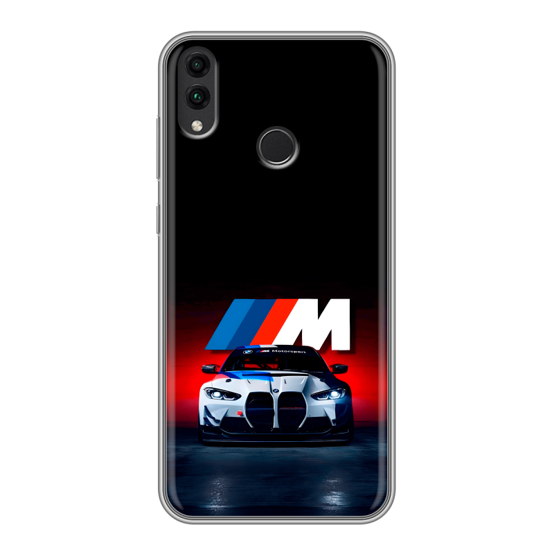 Пластиковый чехол на Huawei Honor 8C с принтом БМВ BMW Пластиковый чехол на Huawei Honor 8C с принтом БМВ BMW