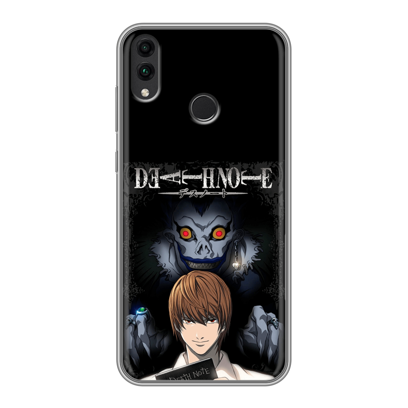 Пластиковый чехол на Huawei Honor 8C с принтом Death note Тетрадь смерти Пластиковый чехол на Huawei Honor 8C с принтом Death note Тетрадь смерти
