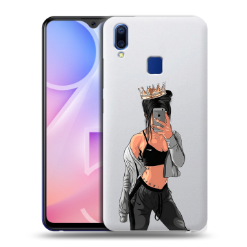 Пластиковый чехол на Vivo Y95 с принтом Женские принты Пластиковый чехол на Vivo Y95 с принтом Женские принты