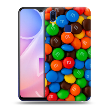 Пластиковый чехол на Vivo Y95 с принтом Конфеты Пластиковый чехол на Vivo Y95 с принтом Конфеты