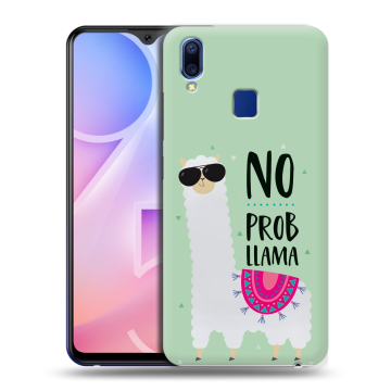 Пластиковый чехол на Vivo Y95 с принтом Лама Пластиковый чехол на Vivo Y95 с принтом Лама