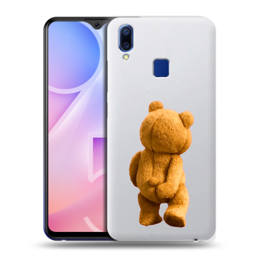 Пластиковый чехол на Vivo Y95 с принтом Медведь Пластиковый чехол на Vivo Y95 с принтом Медведь