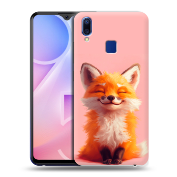 Пластиковый чехол на Vivo Y95 с принтом милая лиса Пластиковый чехол на Vivo Y95 с принтом милая лиса