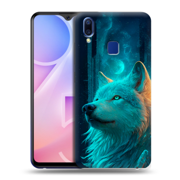 Пластиковый чехол на Vivo Y95 с принтом бабочки саккура Пластиковый чехол на Vivo Y95 с принтом бабочки саккура