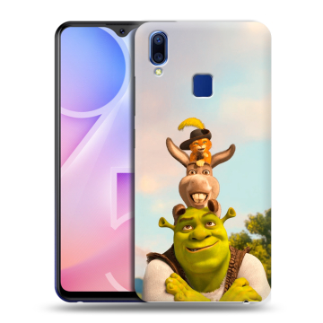 Пластиковый чехол на Vivo Y95 с принтом Шрек Shrek Пластиковый чехол на Vivo Y95 с принтом Шрек Shrek