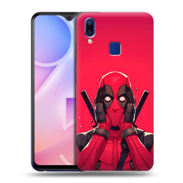 Пластиковый чехол на Vivo Y95 с принтом Дедпул Deadpool Пластиковый чехол на Vivo Y95 с принтом Дедпул Deadpool