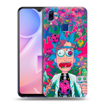Пластиковый чехол на Vivo Y95 с принтом Рик и Морти Rick Morty Пластиковый чехол на Vivo Y95 с принтом Рик и Морти Rick Morty