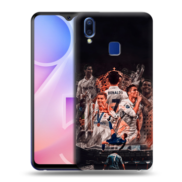 Пластиковый чехол на Vivo Y95 с принтом Реал Роналдо Real Ronaldo Пластиковый чехол на Vivo Y95 с принтом Реал Роналдо Real Ronaldo