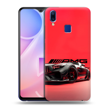 Пластиковый чехол на Vivo Y95 с принтом Мерседес Mercedes AMG Пластиковый чехол на Vivo Y95 с принтом Мерседес Mercedes AMG