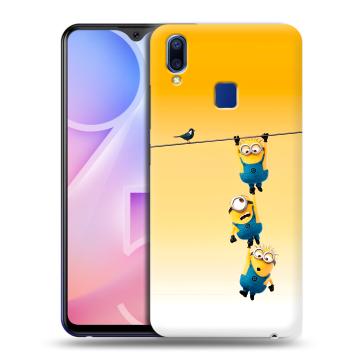 Пластиковый чехол на Vivo Y95 с принтом Миньоны Пластиковый чехол на Vivo Y95 с принтом Миньоны