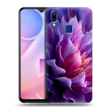Пластиковый чехол на Vivo Y95 с принтом женский цветы Пластиковый чехол на Vivo Y95 с принтом женский цветы