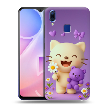 Пластиковый чехол на Vivo Y95 с принтом для девочек Пластиковый чехол на Vivo Y95 с принтом для девочек
