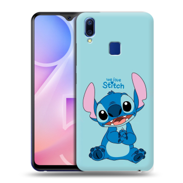 Пластиковый чехол на Vivo Y95 с принтом Лило и Стич Пластиковый чехол на Vivo Y95 с принтом Лило и Стич
