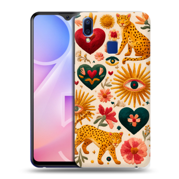 Пластиковый чехол на Vivo Y95 с принтом Модный принт Пластиковый чехол на Vivo Y95 с принтом Модный принт
