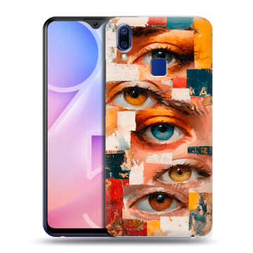 Пластиковый чехол на Vivo Y95 с принтом Модный принт Пластиковый чехол на Vivo Y95 с принтом Модный принт