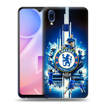 Пластиковый чехол на Vivo Y95 с принтом Chelsea Челси Пластиковый чехол на Vivo Y95 с принтом Chelsea Челси