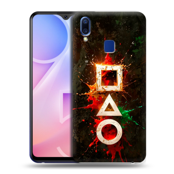 Пластиковый чехол на Vivo Y95 с принтом Squid Game Игра кальмара Пластиковый чехол на Vivo Y95 с принтом Squid Game Игра кальмара