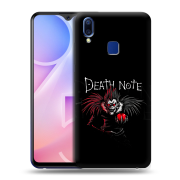 Пластиковый чехол на Vivo Y95 с принтом Death note Тетрадь смерти Пластиковый чехол на Vivo Y95 с принтом Death note Тетрадь смерти