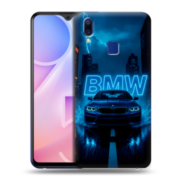 Пластиковый чехол на Vivo Y95 с принтом BMW БМВ Пластиковый чехол на Vivo Y95 с принтом BMW БМВ