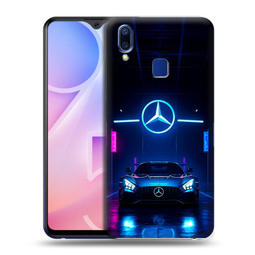 Пластиковый чехол на Vivo Y95 с принтом Mercedes Мерседес Пластиковый чехол на Vivo Y95 с принтом Mercedes Мерседес