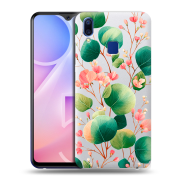 Пластиковый чехол на Vivo Y95 с принтом женский Пластиковый чехол на Vivo Y95 с принтом женский