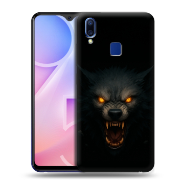 Пластиковый чехол на Vivo Y95 с принтом Волк Пластиковый чехол на Vivo Y95 с принтом Волк