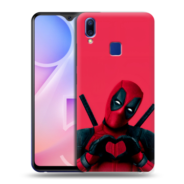 Пластиковый чехол на Vivo Y95 с принтом Дедпул Deadpool Пластиковый чехол на Vivo Y95 с принтом Дедпул Deadpool