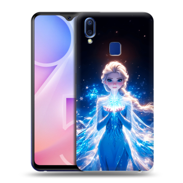 Пластиковый чехол на Vivo Y95 с принтом Холодное сердце Frozen Пластиковый чехол на Vivo Y95 с принтом Холодное сердце Frozen