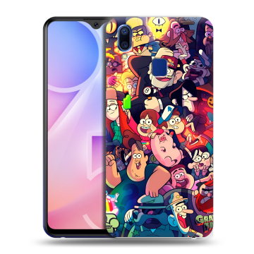 Пластиковый чехол на Vivo Y95 с принтом Gravity Falls Гравити Фолз Пластиковый чехол на Vivo Y95 с принтом Gravity Falls Гравити Фолз