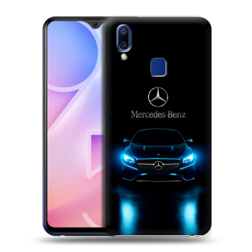 Пластиковый чехол на Vivo Y95 с принтом Mercedes Мерседес Пластиковый чехол на Vivo Y95 с принтом Mercedes Мерседес