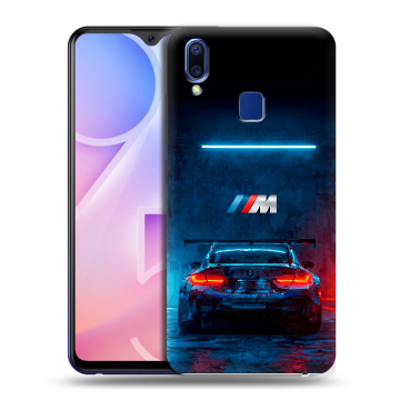 Пластиковый чехол на Vivo Y95 с принтом BMW БМВ Пластиковый чехол на Vivo Y95 с принтом BMW БМВ