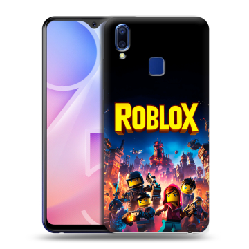 Пластиковый чехол на Vivo Y95 с принтом Roblox Роблокс Пластиковый чехол на Vivo Y95 с принтом Roblox Роблокс