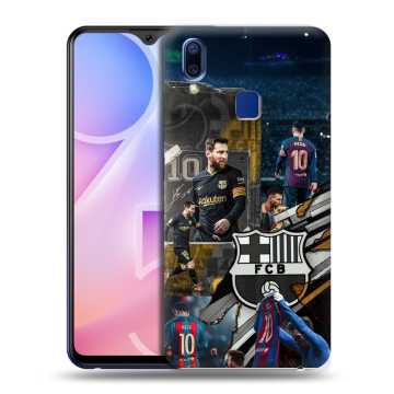Пластиковый чехол на Vivo Y95 с принтом Messi Barcelona Пластиковый чехол на Vivo Y95 с принтом Messi Barcelona