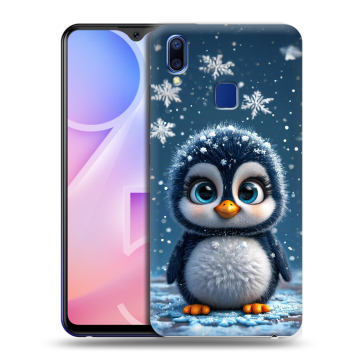 Пластиковый чехол на Vivo Y95 с принтом Новый год Пластиковый чехол на Vivo Y95 с принтом Новый год