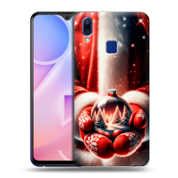 Пластиковый чехол на Vivo Y95 с принтом Новый год Пластиковый чехол на Vivo Y95 с принтом Новый год