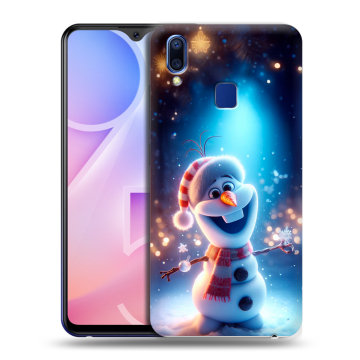 Пластиковый чехол на Vivo Y95 с принтом Новый год Пластиковый чехол на Vivo Y95 с принтом Новый год
